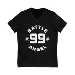 Battle Angel 99 Unisex V-Neck T-Shirt