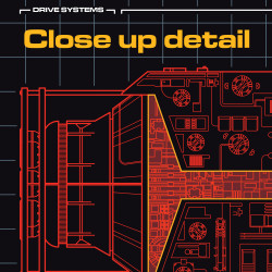 Red Dwarf Ship Schematic Blueprint Systems Bypass T-Shirt