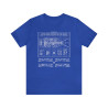 Red Dwarf Ship Schematic Blueprint T-Shirt