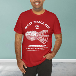 Red Dwarf Spaceship T-Shirt