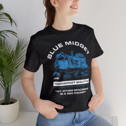 Blue Midget Shuttle Red Dwarf T-Shirt