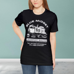 Red Dwarf Blue Midget Shuttle T-Shirt