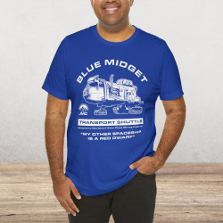 Red Dwarf Blue Midget Shuttle T-Shirt