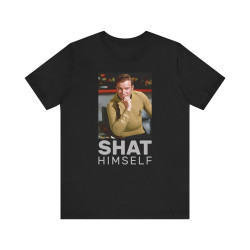 Shat Himself - Funny Shatner Kirk Geek T-Shirt