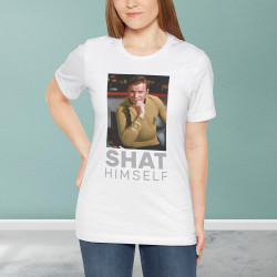 Shat Himself - Funny Shatner Kirk Geek T-Shirt