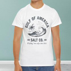 Gulf Of US America Salt Co. Salty Since 2025 T-Shirt