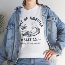Gulf Of US America Salt Co. Salty Since 2025 T-Shirt