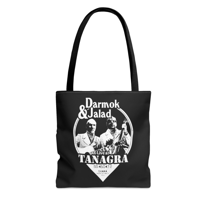 Darmok and Jalad LIVE at Tanagra Tote Bag