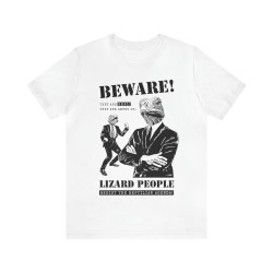 Lizard People - Reptilian Conspiracy Theory Unisex T-Shirt